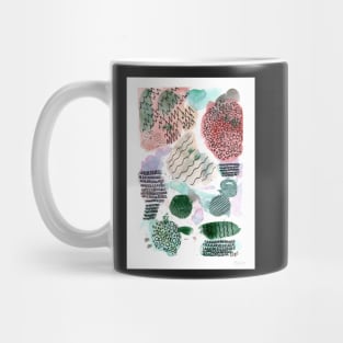 Abstract Earth Tones Mug